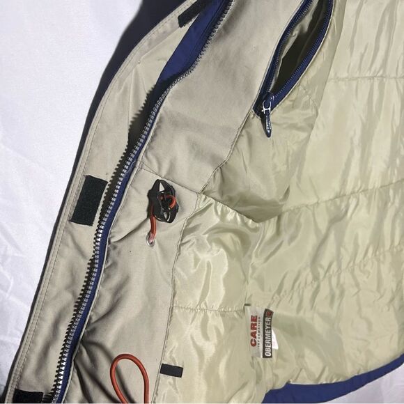 Obermeyer Womens Adirondack Blue Parka Ski Snowboard Blue Jacket 4 - Picture 12 of 16